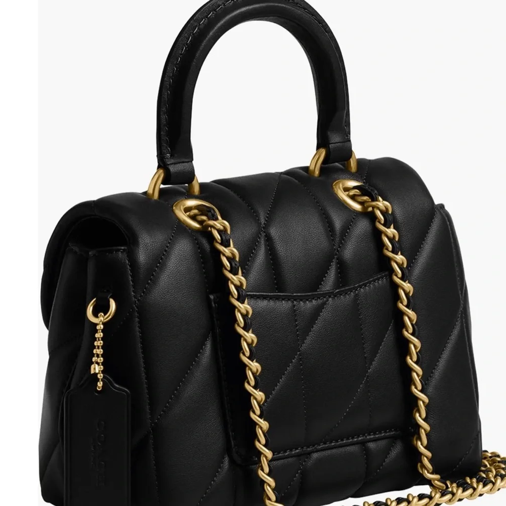 Coach Tabby Top Handle Bag With Quilting